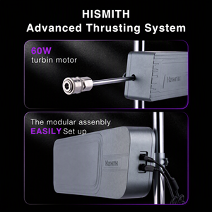 Macchina per il Sesso Hismith Premium Edizione <span class=keywords><strong>Speciale</strong></span> 3 in 1 con Telecomando Cablato e Controllo tramite App Hismith con Sistema KlicLok - Product Image 2
