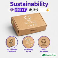 Producer Triplex Kraftboard Tough Solid Green Recyclable Carbon-neutral Freight Corrugated Airplane Mailer Box Free Sample