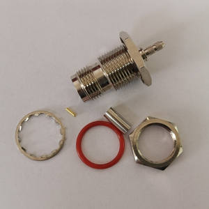 Connecteur coaxial RF TNC femelle étanche 50 ohms pour câble blindé <span class=keywords><strong>double</strong></span> RG316 - Product Image 5