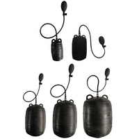 Bouchon gonflable pour tuyau, bouchon d'essai d'égout, ballon gonflable en caoutchouc pour test de plomberie, pour l'inspection des raccords de canalisations d'égouts