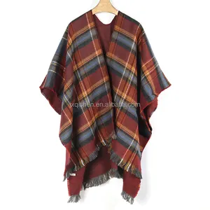 2024 New design cape women's wraps for dresses pashmina shawl ladies scarves sweater
