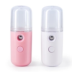 Pulvérisateur portatif de <span class=keywords><strong>Visage</strong></span> Machine <span class=keywords><strong>Eau</strong></span> Nano Mini <span class=keywords><strong>brumisateur</strong></span> Facial Micro Déclencheur Électrique Pratique Bien Facecare Main Brouillard De Pulvérisation - Product Image 4