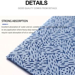 <span class=keywords><strong>Lingettes</strong></span> industrielles universelles supportables Meltblown Melt Blown Nonwoven 100% PP Industrial Wipes - Product Image 2