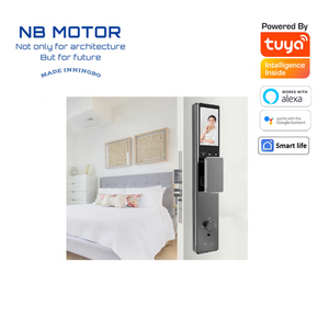 ล็อคประตูอัจฉริยะแบบไร้กุญแจระบบอัตโนมัติสินค้ามาใหม่2025แอปพลิเคชั่นสแกนลายนิ้วมือระบบดิจิทัลอัจฉริยะทันสมัยสำหรับโรงแรม - Product Image 1