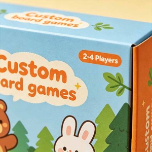 Juego de mesa de rol personalizado OEM en cartón de color con impresión CMYK para niños y adultos - caja de regalo educativa - Product Image 6
