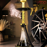 El Bomber Jaune Tuyau d'Eau Crossover Shisha Coffret Cadeau Cross-border Hot-selling Shisha Hm25el Premium Shisha