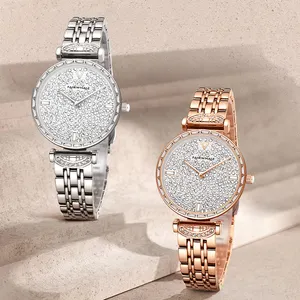2022 High Quality Fashion Ladies Watch Top Luxury Wristwatch Water Resistant Quartz Watch Elegant Diamond Women Watches