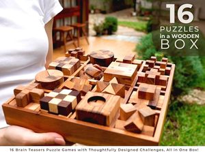 Jeu d'échecs en bois pour adultes - Casse-têtes cubiques, jeux de réflexion stimulants, jouets de puzzle - Product Image 3