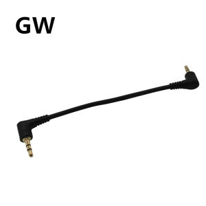 Gerawell 90 درجة 10 في تسخير 3 أعمدة ، غير محجوبة صوت Aux ذكر CE لتوصيل الأسلاك للهاتف والسيارة Aux - Product Image 2