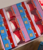 Nouveau design Jouets Squishy Géants en forme de Fusée et de Glace, Grands Sucettes Glacées à Rebond Lent, Jouets Anti-Stress à Presser, Cadeaux pour Enfants