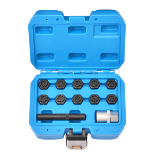Jeu de 12 douilles de démontage pour écrous de roue <span class=keywords><strong>antivol</strong></span> pour <span class=keywords><strong>BMW</strong></span> - Product Image 1