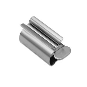 Distributeur de cosmétiques en acier inoxydable, presse-tube de dentifrice, rouleau pour accessoires de salle de bain - Product Image 1