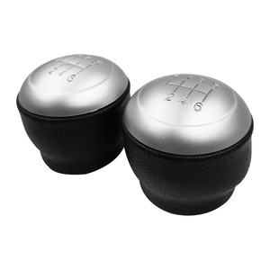 ปุ่มปรับเกียร์รถยนต์สำหรับ Hyundai Kia หนังสีดำ K3ดีไซน์ตามหลักสรีรศาสตร์ - Product Image 3