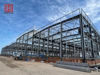 Estructura de Acero Industrial Prefabricada ZTSS, Edificio Metálico Ligero de Bajo Costo para Taller