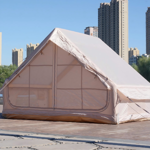 خيمة قابلة للنفخ 6.3 متر مصنوعة من قماش أكسفورد عالي الكثافة مقاوم للماء والرياح، مريحة للتخييم العائلي - Product Image 1