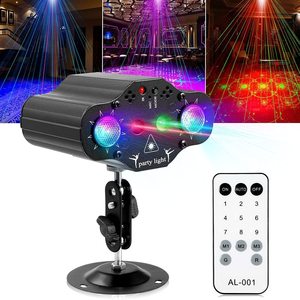 Mini lumières de scène led à commande vocale, rouge, vert, bleu, stroboscope, rétro, <span class=keywords><strong>poj</strong></span> dj, 2022 pour Club, famille, vacances, noël - Product Image 1