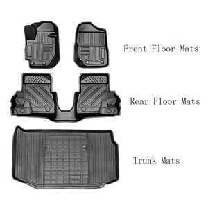 Tapis de sol pour voiture Suzuki Jimny, modèles 19-25, prix usine, compatibles LHD, spécifiques au véhicule, écologiques, résistants aux taches, en <span class=keywords><strong>TPE</strong></span> - Product Image 2
