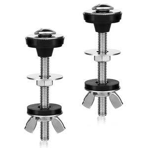 Kit de vis de fixation pour réservoir de toilettes en acier M8, classe 10, avec joint, ensemble deux pièces, très vendu - Product Image 1