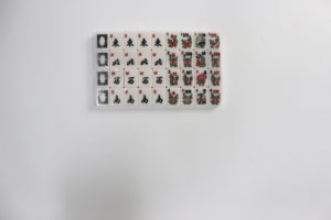 In Stock Standard 166 Tiles American <b>Mahjong</b> <b>Set</b> Melamine Printed Mah Jongg with Joker Tiles - Product Image 5