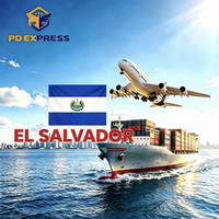 Agent d'expédition économique de Chine vers le Salvador, fret aérien FCL LCL CIF DDP, service d'expédition maritime