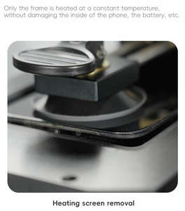 Nouveauté TBK288H Machine de séparation d'écran automatique LCD pour iPhone 6-17 <span class=keywords><strong>Pro</strong></span> Max 1 an Compatible avec le verre brisé Universel - Product Image 2