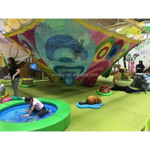 Red de Seguridad para Deportes de Escalada QXY, Tubo Galvanizado, Cuerda de Navegación, Circuito de Cuerdas Interior para Niños de 2 <span class=keywords><strong>a</strong></span> 12 <span class=keywords><strong>A</strong></span>ños, Uso en Parques de Diversiones 5-15 - Product Image 1