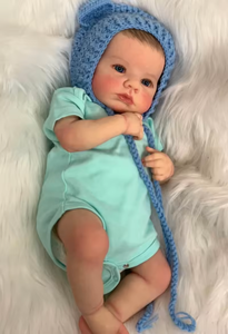 R & B realista 18 20 pulgadas niña recién nacida <span class=keywords><strong>silicona</strong></span> hecho a mano cuerpo suave piel bebé <span class=keywords><strong>Reborn</strong></span> muñecas Kit para niños regalo - Product Image 4