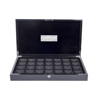 Boîte cadeau rigide à couvercle rabattable personnalisée, boîte de rangement à compartiments pour chocolat, cires parfumées et petits cosmétiques