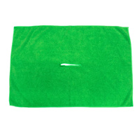 Serviette de nettoyage domestique multi-usages en microfibre à rayures Technique tricotée pour le nettoyage des sols
