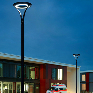 Lampadaires de jardin alimentés à courant alternatif en aluminium IP65 étanche de haute qualité pour l'éclairage de pelouse de paysage de parc de chemin - Product Image 3