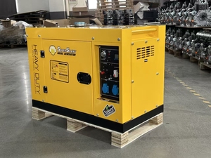 เครื่องกำเนิดไฟฟ้าดีเซลแบบพกพา เงียบพิเศษ 110V 220V 380V เฟสเดียว/สามเฟส สำหรับใช้ในบ้าน 10-20kva ไดนาโมทองแดงแท้ ระบบ ATS อัตโนมัติ - Product Image 5