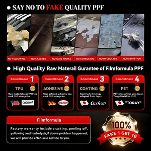 Film de protection de peinture automobile <span class=keywords><strong>Xpel</strong></span> auto-réparateur PPF 1,52*15m Noir brillant, protection contre les rayures et les UV, TPU 3m - Product Image 4