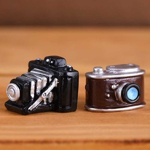 Miniature Resin Figurines Vintage Cameras DIY Landscape Craft Materials Bonsai Succulent Decor Accessories - Product Image 3