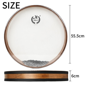 Đàn trống sóng biển 20 inch, đàn trống hạt sóng biển, âm thanh biển dịu nhẹ, nhạc cụ trị liệu lấy cảm hứng từ đại dương, chưa có đánh giá - Product Image 2