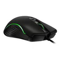 Mouse Gaming Berkabel USB 2.0 dengan Lampu RGB, Desain Fashion untuk Tangan Kanan, Permukaan Plastik, Efek Pencahayaan Keren Keywin, Respon Cepat