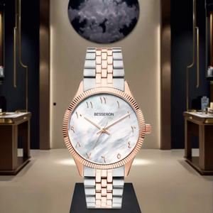 Reloj Automático de Diamantes para Mujer, Nuevo Modelo Rosa, Relojes de Lujo, Montre Automatique Femme, Cerámica, Mecánico, Correa de Cuero de 22 mm - Product Image 4