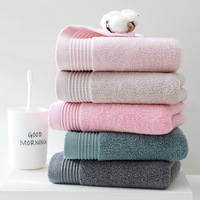 Nouveau modèle Serviette personnelle absorbante douce de haute qualité Ensembles d'essuie-mains doux en coton biologique pour hôtels