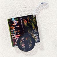 Venta Directa de Fábrica, Estuche de Acrílico Transparente para CD con Chip Grabable para Artículos Relacionados con la Música y Recuerdos de Conciertos