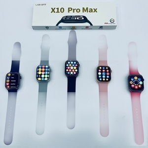 Reloj Inteligente X10 Pro Max, Pantalla Infinita de 2.19 Pulgadas, Carga Inalámbrica, Serie <span class=keywords><strong>10</strong></span>, Reloj Inteligente con Monitor de Ritmo Cardíaco, Llamadas Bluetooth - Product Image 3