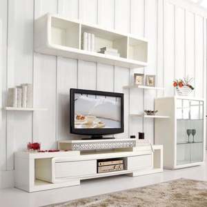Contemporary Luxury <b>Modern</b> Wooden <b>TV</b> Unit With <b>TV</b> <b>Stand</b> Cabinet - Product Image 5