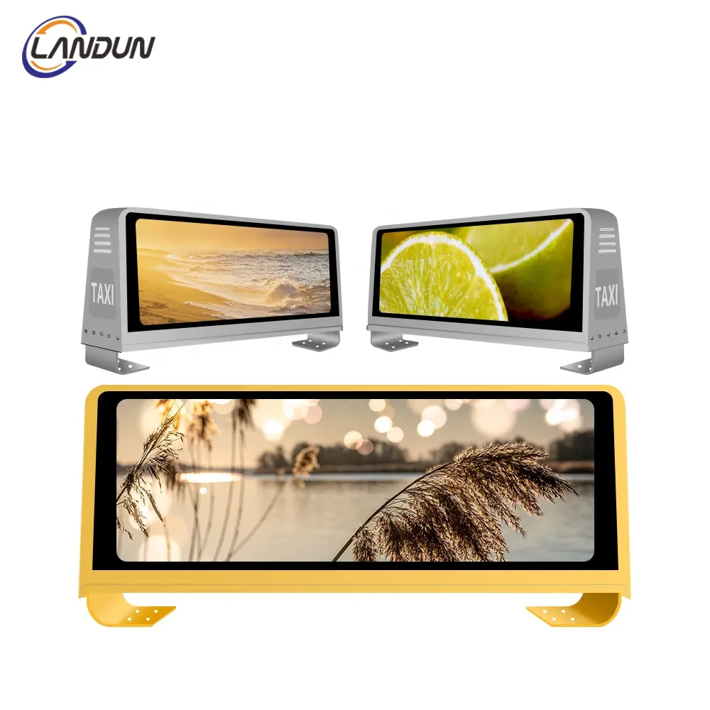 Outdoor P2.5 P3 P4 LED car top screen 4000nits brightness digital signage and displays 4G wifi LED customized screen