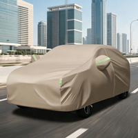 Housse de voiture Oxford pour la protection contre le soleil et la pluie, accessoires de voiture, ajustement universel toutes saisons, isolation épaissie, logo personnalisé imprimé