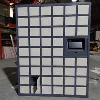 Armoire à clés murale intelligente pour gérer les clés, solution de gestion électronique de clés pour usage commercial, gain de place