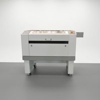 Machine de découpe laser CNC 4060 - Refroidie par eau, facile à utiliser, prend en charge les formats PLT/DXF pour le bois/le contreplaqué