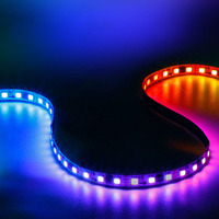 MT16703 Адресуемая Светодиодная лента 3535 RGB magic dream color SPI DC12V 8 мм 96 светодиодов/метр возобновление точки останова для проекта