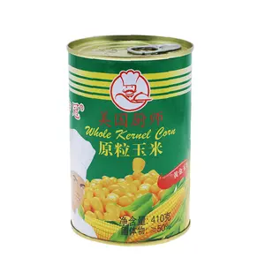 Shen Guan amerikanischer Küchenchef roher Mais 410 g*24 Dosen Salat Mais Markenmilch Saft Zutaten