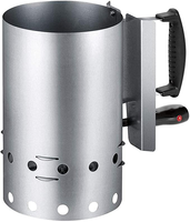 Allumeur de barbecue rapide, brûleur à charbon électrique avec bouclier thermique, allumeur de feu électrique pour barbecue