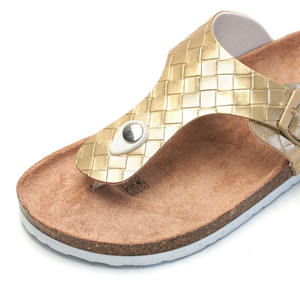 Offre Spéciale femmes Bling Bling <span class=keywords><strong>semelle</strong></span> plate tongs sandales pantoufles de plage de haute qualité avec tige confortable et respirante - Product Image 5