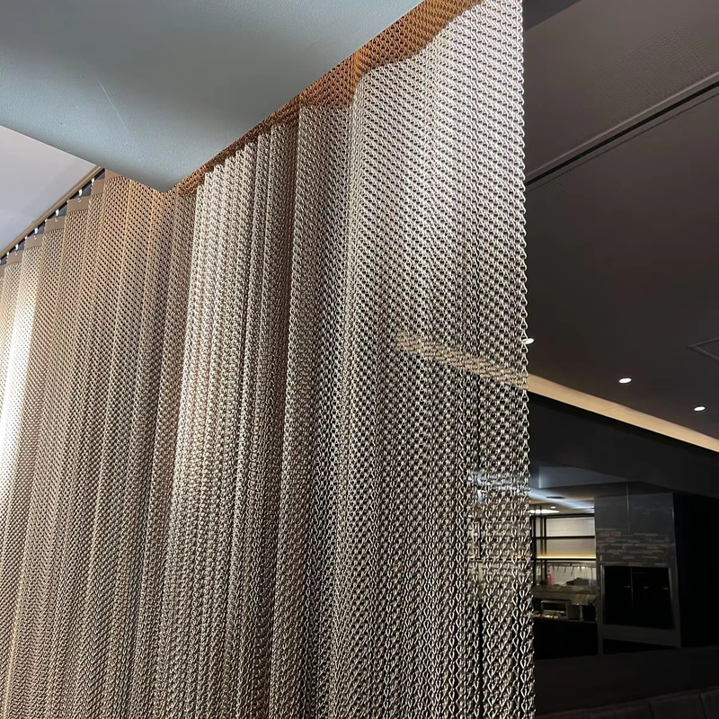 Decorative Aluminum Wire Mesh Curtain Premium