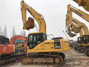 รถขุดหนักมือสอง รุ่น PC200-7 รถขุดตีนตะขาบ Komatsu PC200-7 มือสอง เครื่องจักรก่อสร้างพร้อมเครื่องยนต์สำหรับขาย - Product Image 3